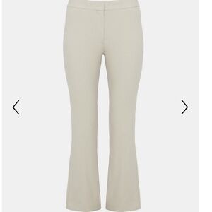 Theory Stretch Kick Pant Ivory
